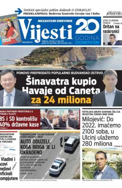 Vijesti - broj 6846, 13. apr 2017.