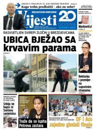 Vijesti - broj 6895, 2. jun 2017.