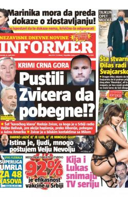 Informer - broj 2737, 22. apr 2021.