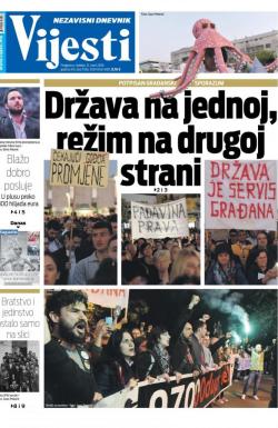 Vijesti - broj 7536, 31. mar 2019.