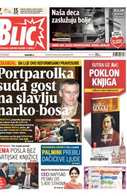 Blic - broj 6123, 28. feb 2014.