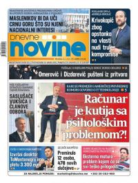 Dnevne novine - broj 2945, 24. mar 2021.