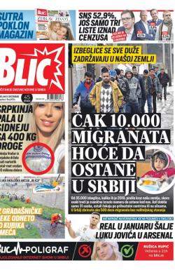 Blic - broj 8194, 9. dec 2019.