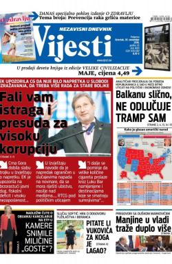 Vijesti - broj 6695, 10. nov 2016.