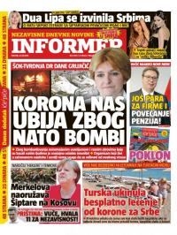 Informer - broj 2508, 23. jul 2020.