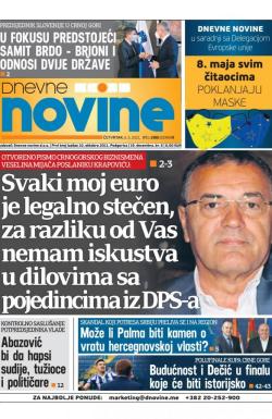 Dnevne novine - broj 2981, 6. maj 2021.