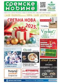 Sremske Novine - broj 3330, 25. dec 2024.