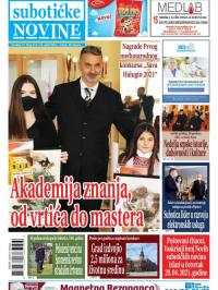 Nove Subotičke novine - broj 214, 23. apr 2021.