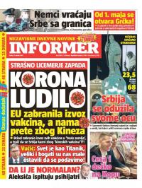 Informer - broj 2665, 27. jan 2021.