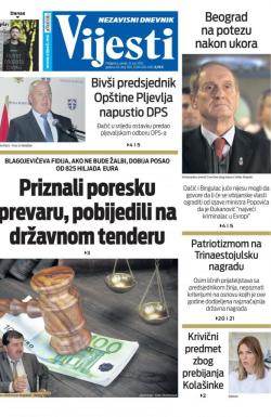 Vijesti - broj 7615, 21. jun 2019.