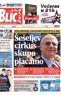 Blic - broj 6562, 23. maj 2015.