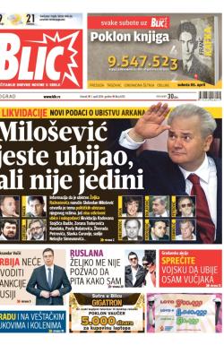 Blic - broj 6155, 1. apr 2014.