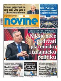 Dnevne novine - broj 2932, 9. mar 2021.