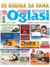 Novosti oglasi - broj 1574, 29. maj 2019.