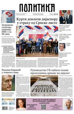 Politika - broj 39935, 5. feb 2025.