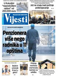 Vijesti - broj 7816, 10. jan 2020.