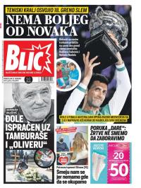 Blic - broj 8615, 22. feb 2021.