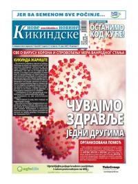 Nove kikindske novine - broj 503, 19. mar 2020.