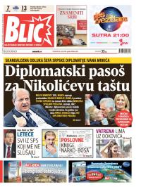 Blic - broj 6151, 28. mar 2014.