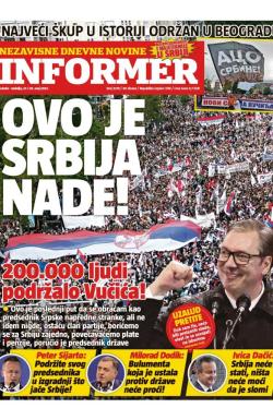 Informer - broj 3378, 27. maj 2023.