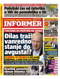 Informer - broj 2435, 27. apr 2020.