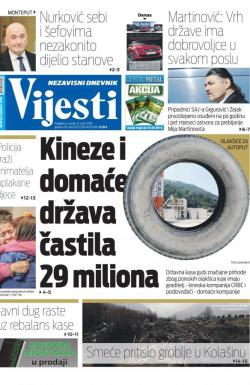 Vijesti - broj 7157, 13. mar 2018.