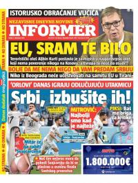 Informer - broj 3233, 2. dec 2022.