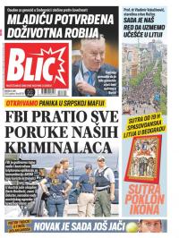 Blic - broj 8720, 9. jun 2021.