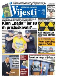 Vijesti - broj 6638, 16. sep 2016.