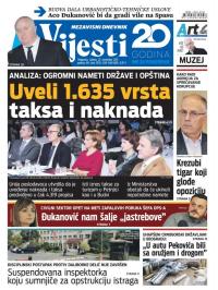 Vijesti - broj 7070, 25. nov 2017.