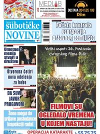 Nove Subotičke novine - broj 126, 2. avg 2019.