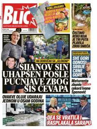 Blic - broj 8023, 21. jun 2019.