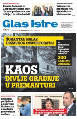 Glas Istre - broj 296, 26. okt 2021.