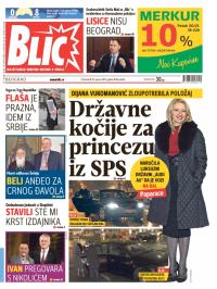 Blic - broj 6452, 29. jan 2015.