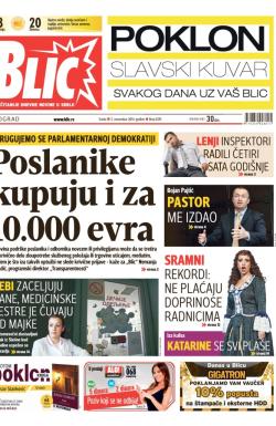 Blic - broj 6370, 5. nov 2014.