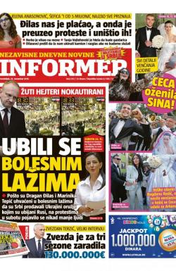 Informer - broj 2312, 25. nov 2019.