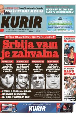 Kurir - broj 2918, 2. apr 2022.