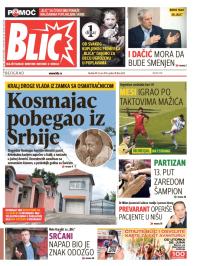 Blic - broj 6234, 22. jun 2014.