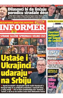 Informer - broj 3869, 30. dec 2024.