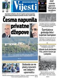 Vijesti - broj 7596, 2. jun 2019.