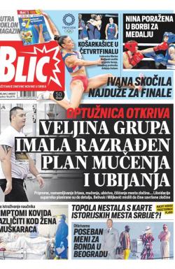 Blic - broj 8774, 2. avg 2021.