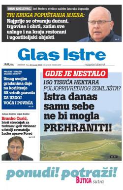 Glas Istre - broj 110, 22. apr 2020.