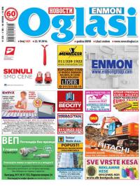 Novosti oglasi - broj 1421, 22. jun 2016.