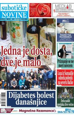 Nove Subotičke novine - broj 244, 19. nov 2021.