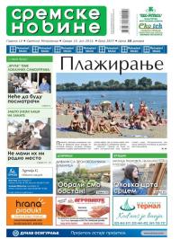 Sremske Novine - broj 2837, 15. jul 2015.