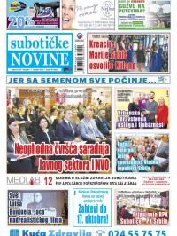 Nove Subotičke novine - broj 40, 7. okt 2016.