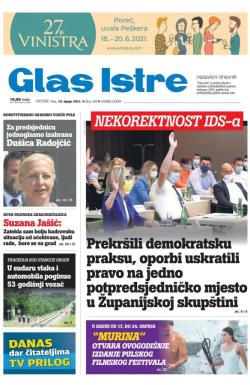 Glas Istre - broj 166, 18. jun 2021.