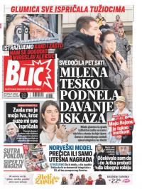 Blic - broj 8584, 21. jan 2021.