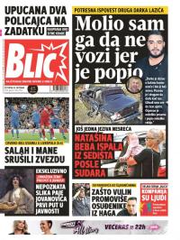 Blic - broj 7793, 25. okt 2018.