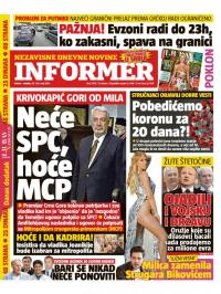 Informer - broj 2768, 29. maj 2021.